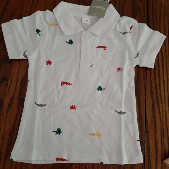 New 12/18 Month Boys Shorts Polo Shirt Set Outfit - Picture 2 of 7